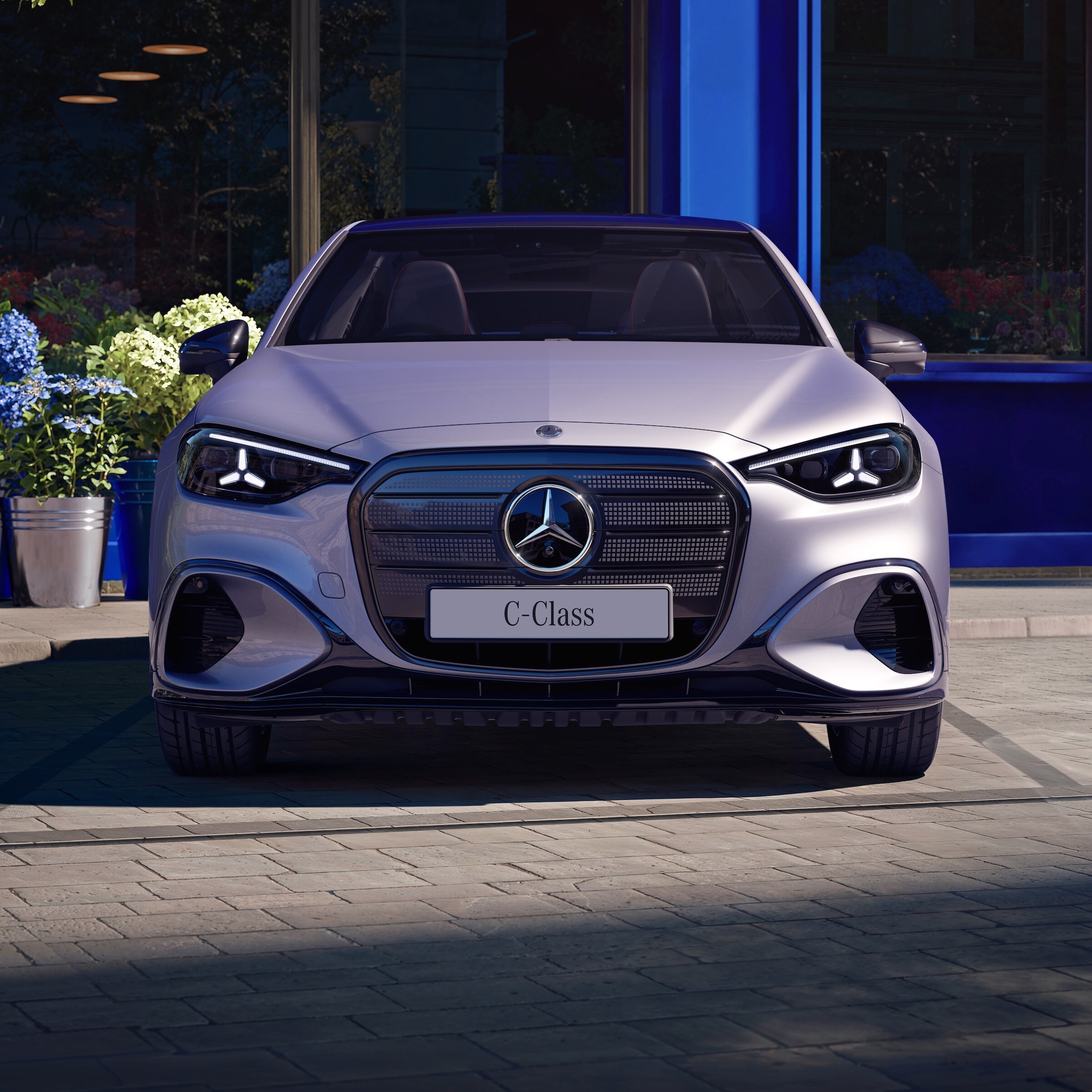 The all new electric C-Class.