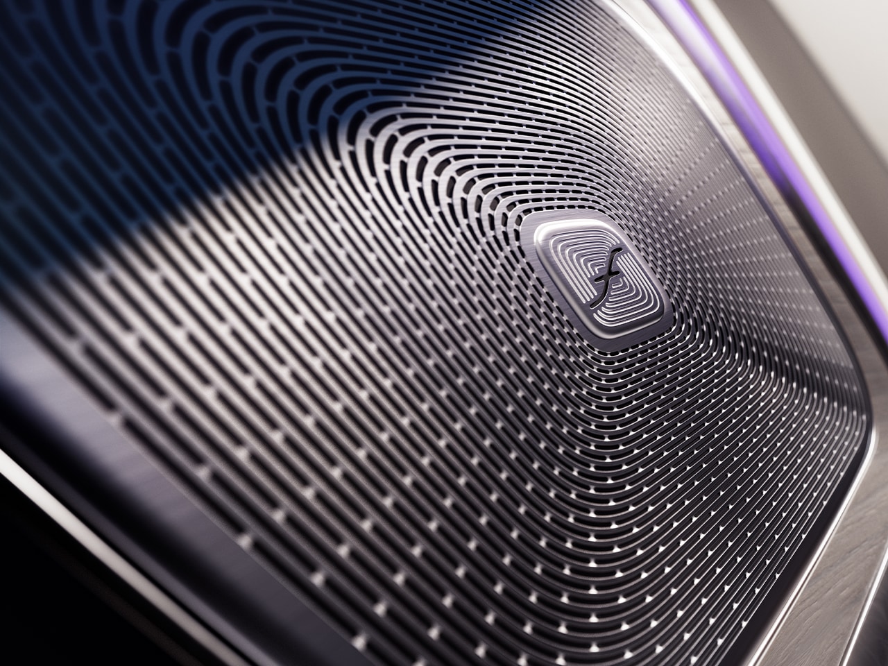 Burmester® 3D surround sound system | VLE | Mercedes-Benz The Burmester® 3D surround sound system with 22 speakers, 750 watts system power, and Dolby Atmos®.